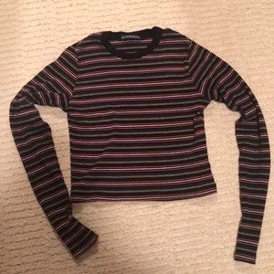 Brandy Melville crop top long sleeve